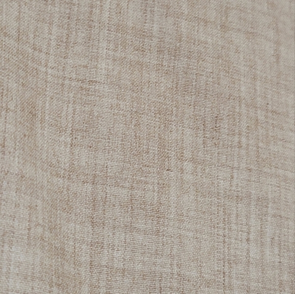 Banana Republic polyester, rayon/viscose, spandex blend tan Mini Skirt Size 6P - Picture 4 of 5